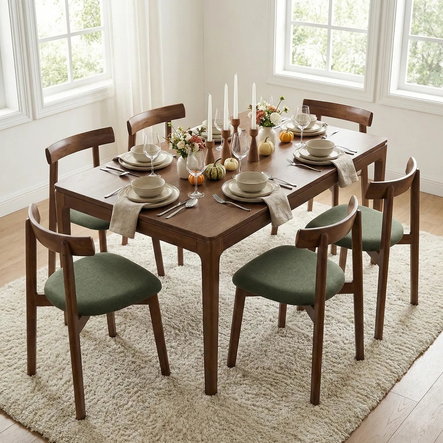 Kinfolk Dining Table – Rectangle | Walnut