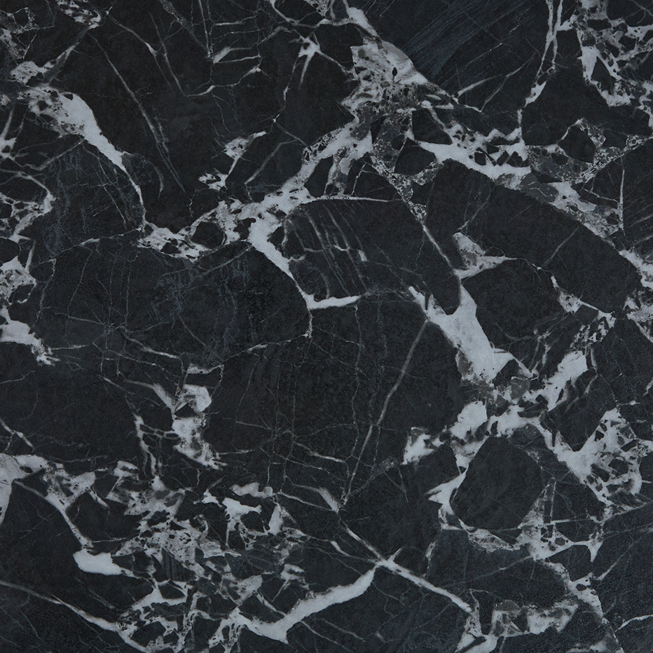 Marcio Dining Table – Round | Black Marble