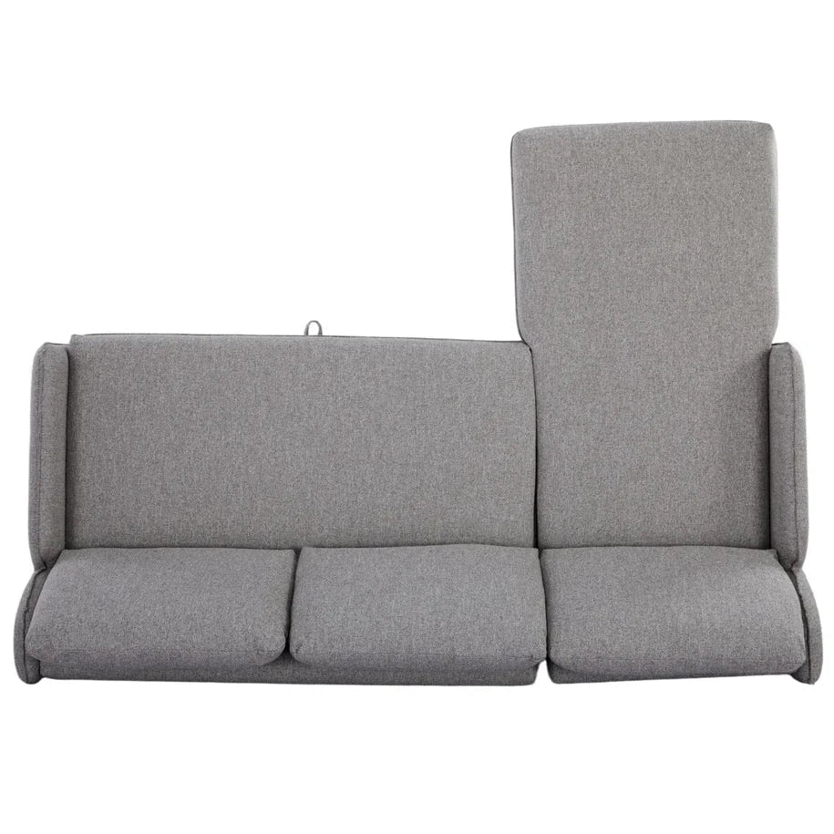 Movra Corner Sofa Bed (Storage) – 3 Seater | Grey