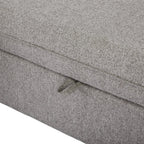 Movra Corner Sofa Bed (Storage) – 3 Seater | Grey