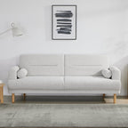 Nuvah Sofa Bed – 3 Seater | Off White