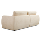 Nobie Sofa – 3 Seater | Light Cream