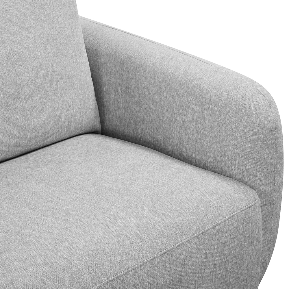 Nobie Sofa – 3 Seater | Light Grey