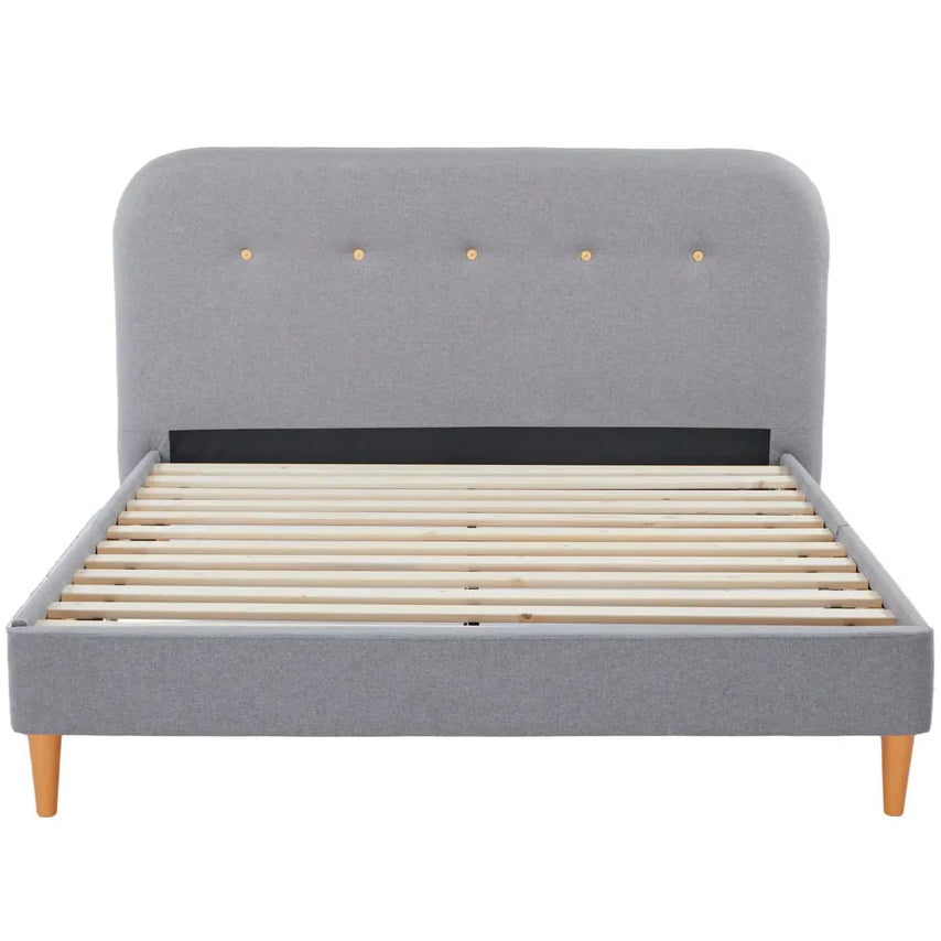 Nova Bed – Double | Grey