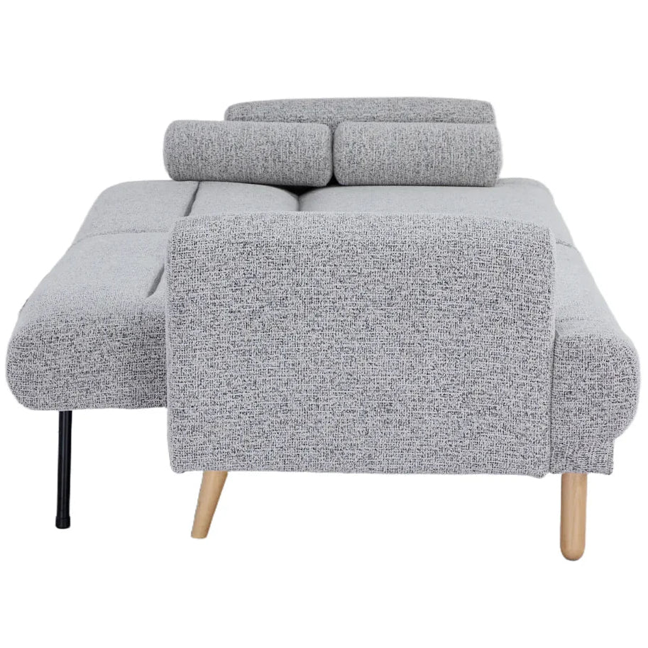 Nuvah Sofa Bed – 3 Seater | Grey
