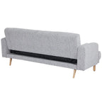 Nuvah Sofa Bed – 3 Seater | Grey