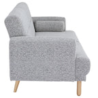 Nuvah Sofa Bed – 3 Seater | Grey