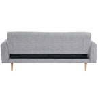 Nuvah Sofa Bed – 3 Seater | Grey