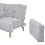 Nuvah Sofa Bed – 3 Seater | Grey