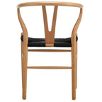 Osunba Dining Chairs – Set of 2 | Black & Natural Beech