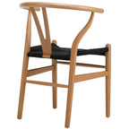 Osunba Dining Chairs – Set of 2 | Black & Natural Beech