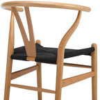 Osunba Dining Chairs – Set of 2 | Black & Natural Beech