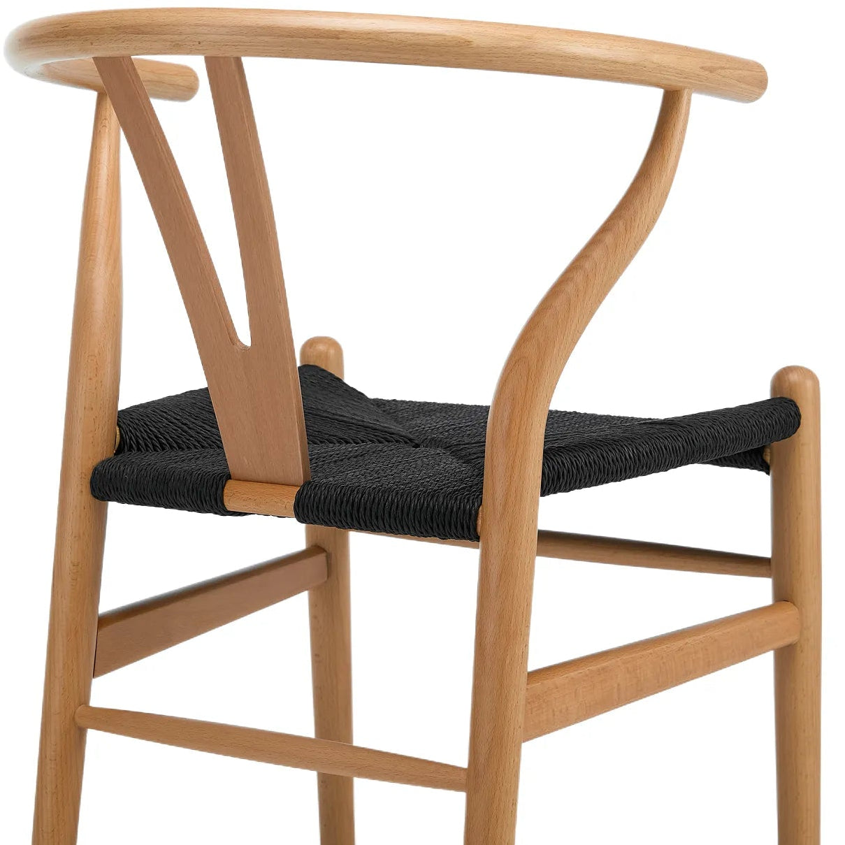 Osunba Dining Chairs – Set of 2 | Black & Natural Beech