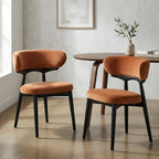 Parsons Dining Chairs – Set of 2 | Rusty Orange