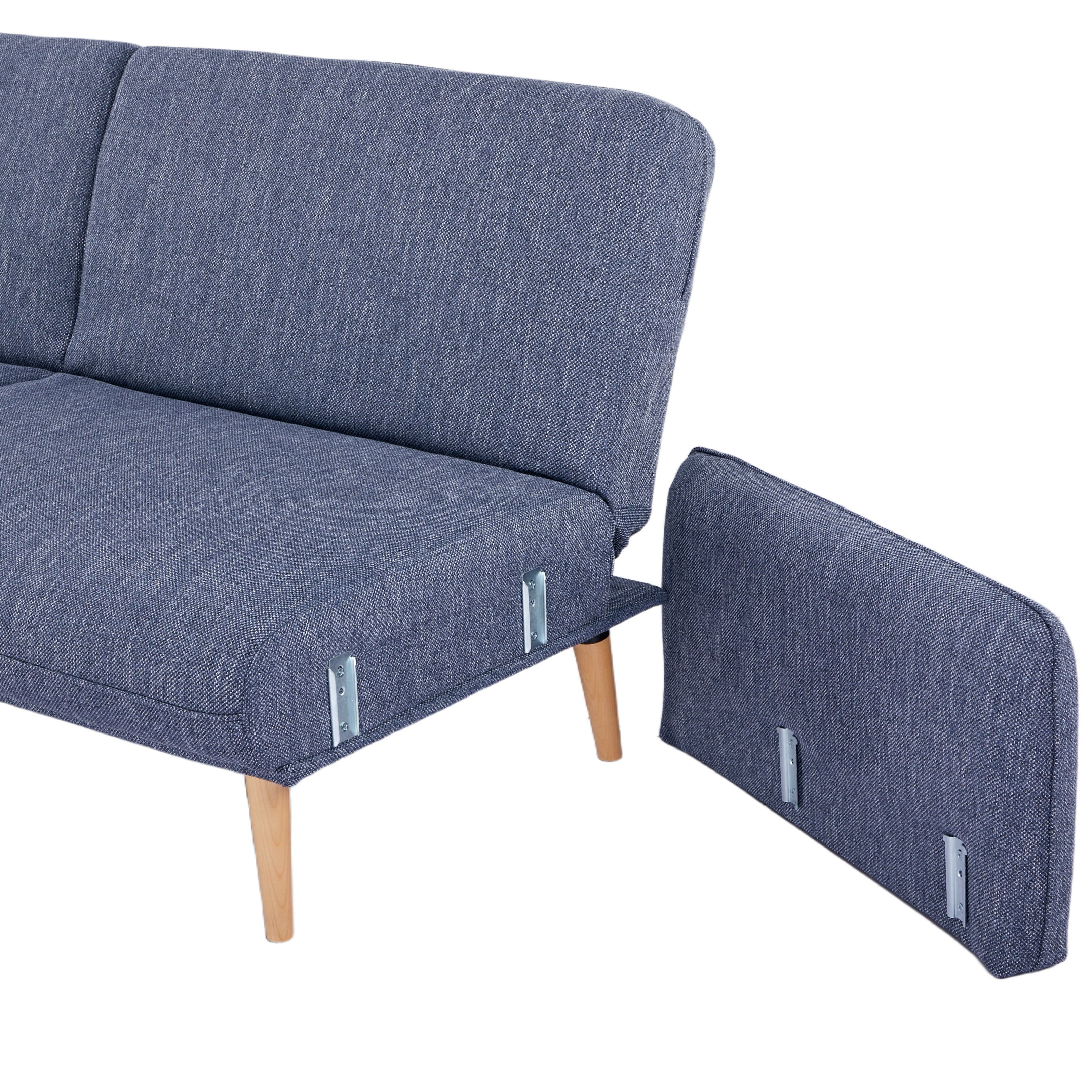 Resten Sofa Bed – 3 Seater | Navy