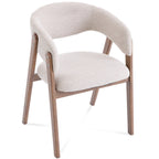 Riverton Boucle Dining Chair – Cream