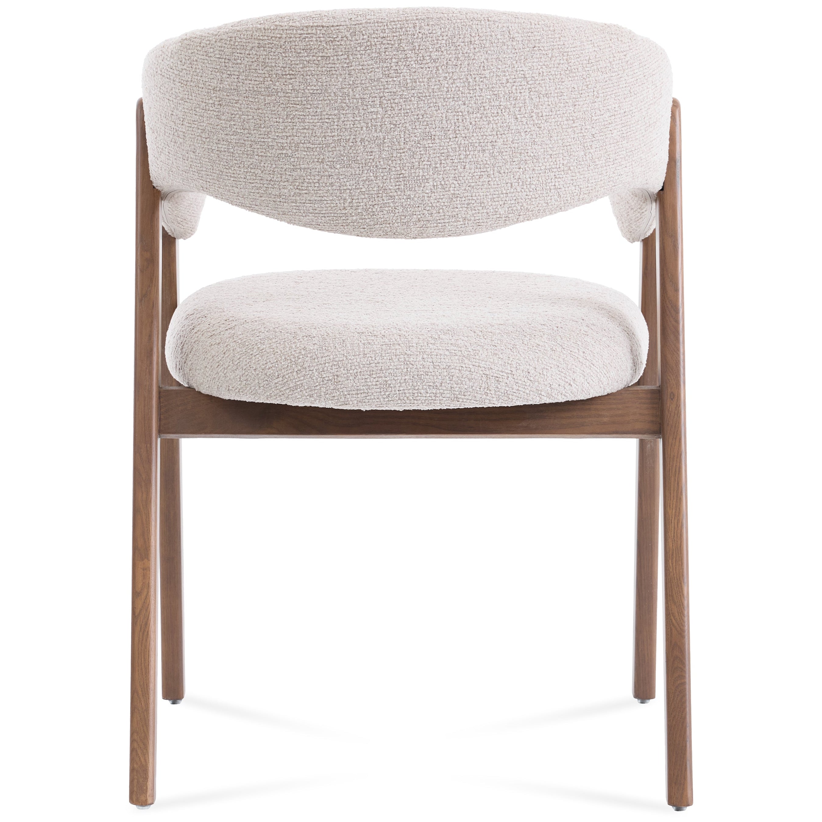 Riverton Boucle Dining Chair – Cream