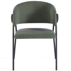 Shiro Dining Chairs – Set of 4 | Olive Green