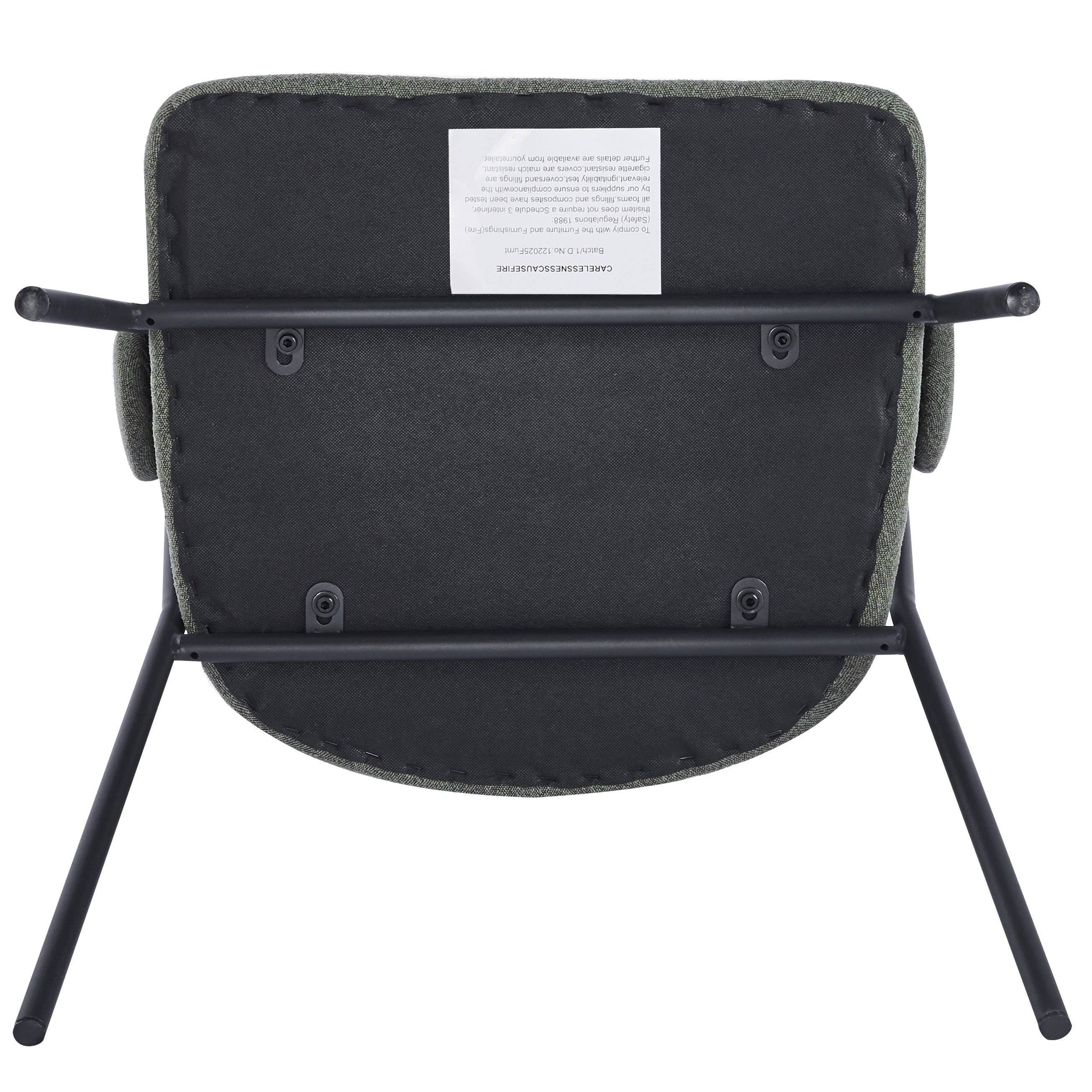 Shiro Dining Chairs – Set of 4 | Olive Green