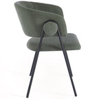 Shiro Dining Chairs – Set of 4 | Olive Green