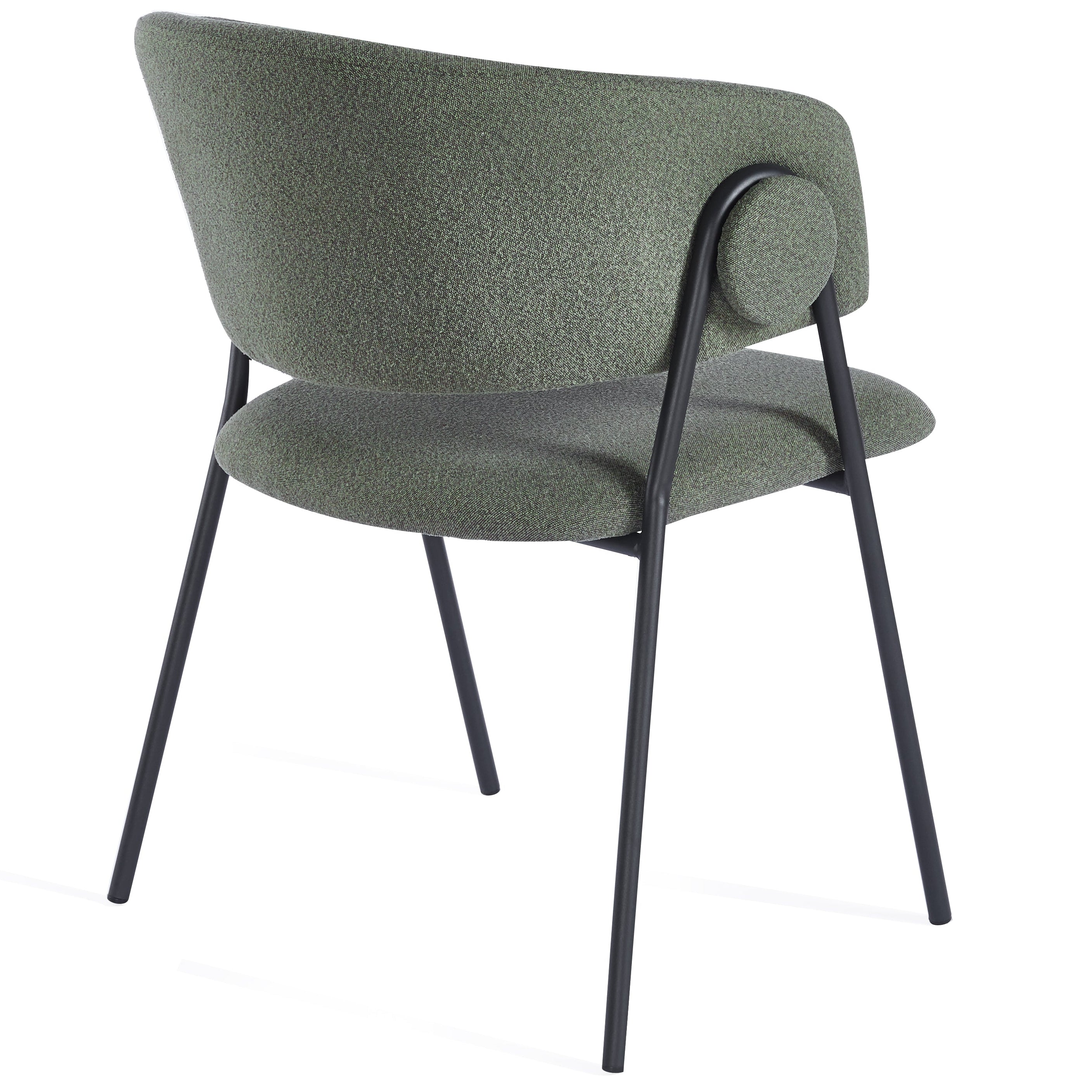 Shiro Dining Chairs – Set of 4 | Olive Green