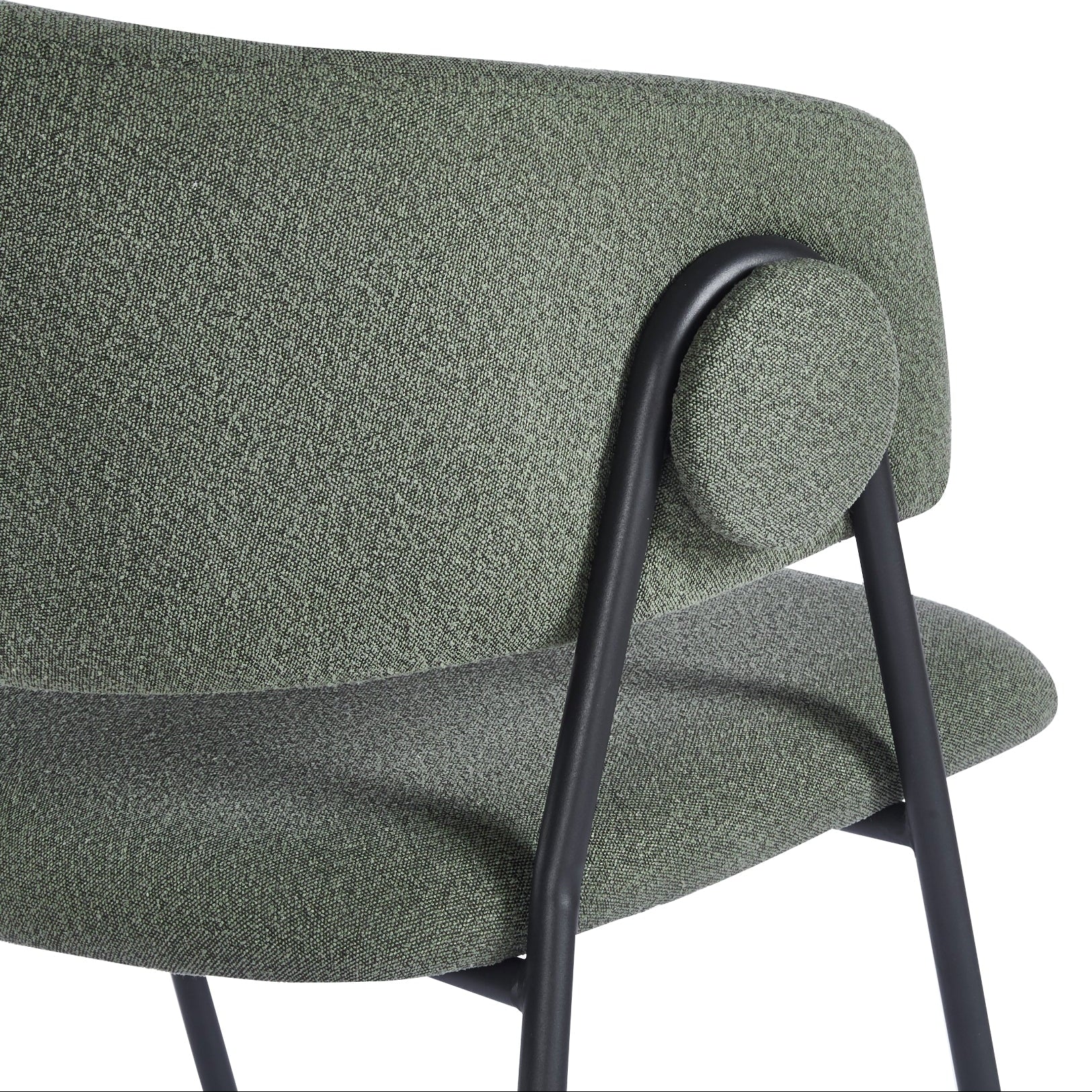 Shiro Dining Chairs – Set of 4 | Olive Green