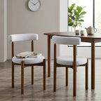 Skara Dining Chairs – Set of 2 | Beige