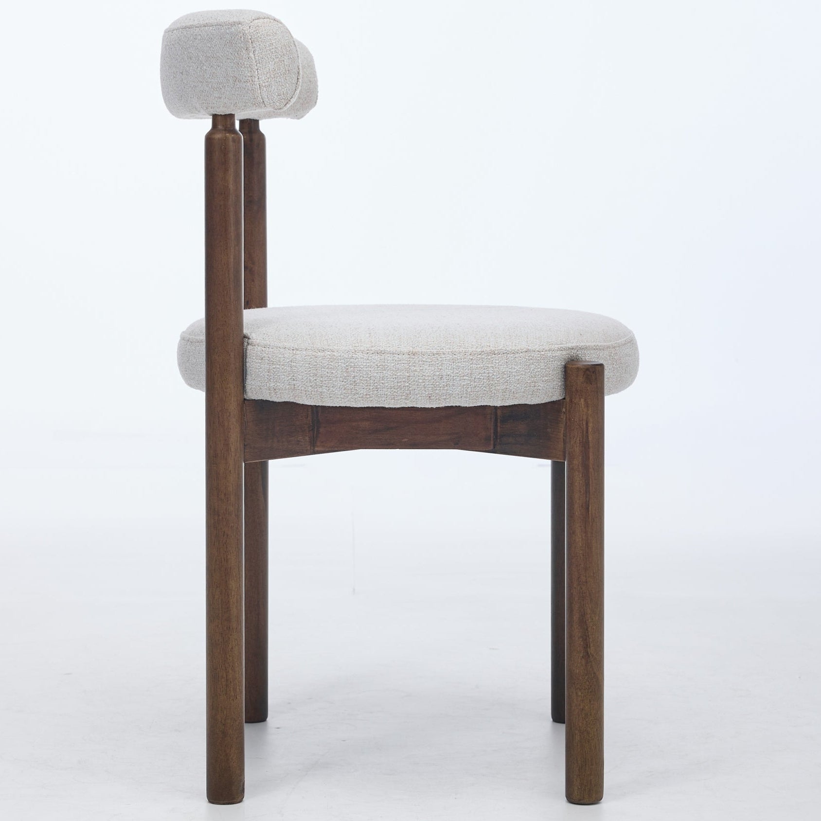 Skara Dining Chairs – Set of 2 - Cream