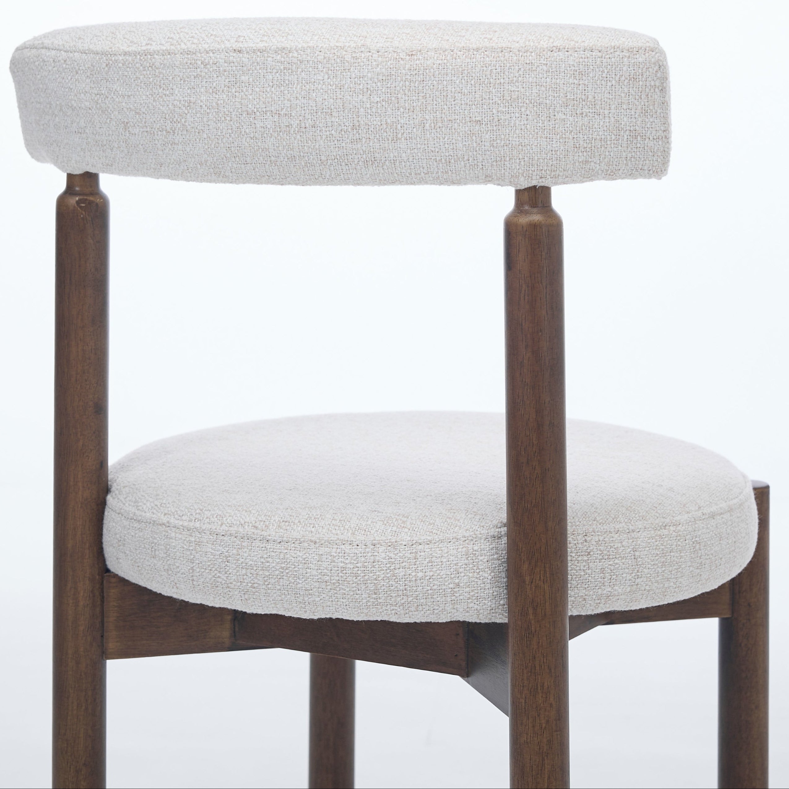 Skara Dining Chairs – Set of 2 - Cream