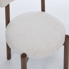 Skara Dining Chairs – Set of 2 - Cream