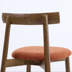 Soma Dining Chairs – Set of 2 | Rusty Orange