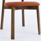 Soma Dining Chairs – Set of 2 | Rusty Orange