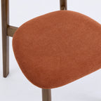 Soma Dining Chairs – Set of 2 | Rusty Orange