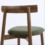 Soma Dining Chairs – Set of 2 | Olive Green
