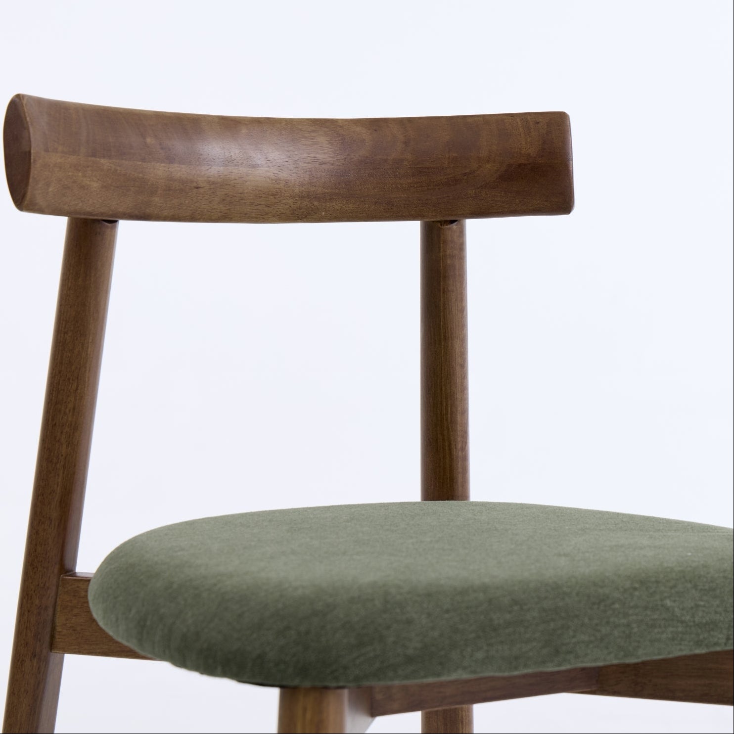 Soma Dining Chairs – Set of 2 | Olive Green
