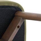 Valen Dining Chairs – Set of 2 | Olive Green
