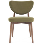 Valen Dining Chairs – Set of 2 | Olive Green