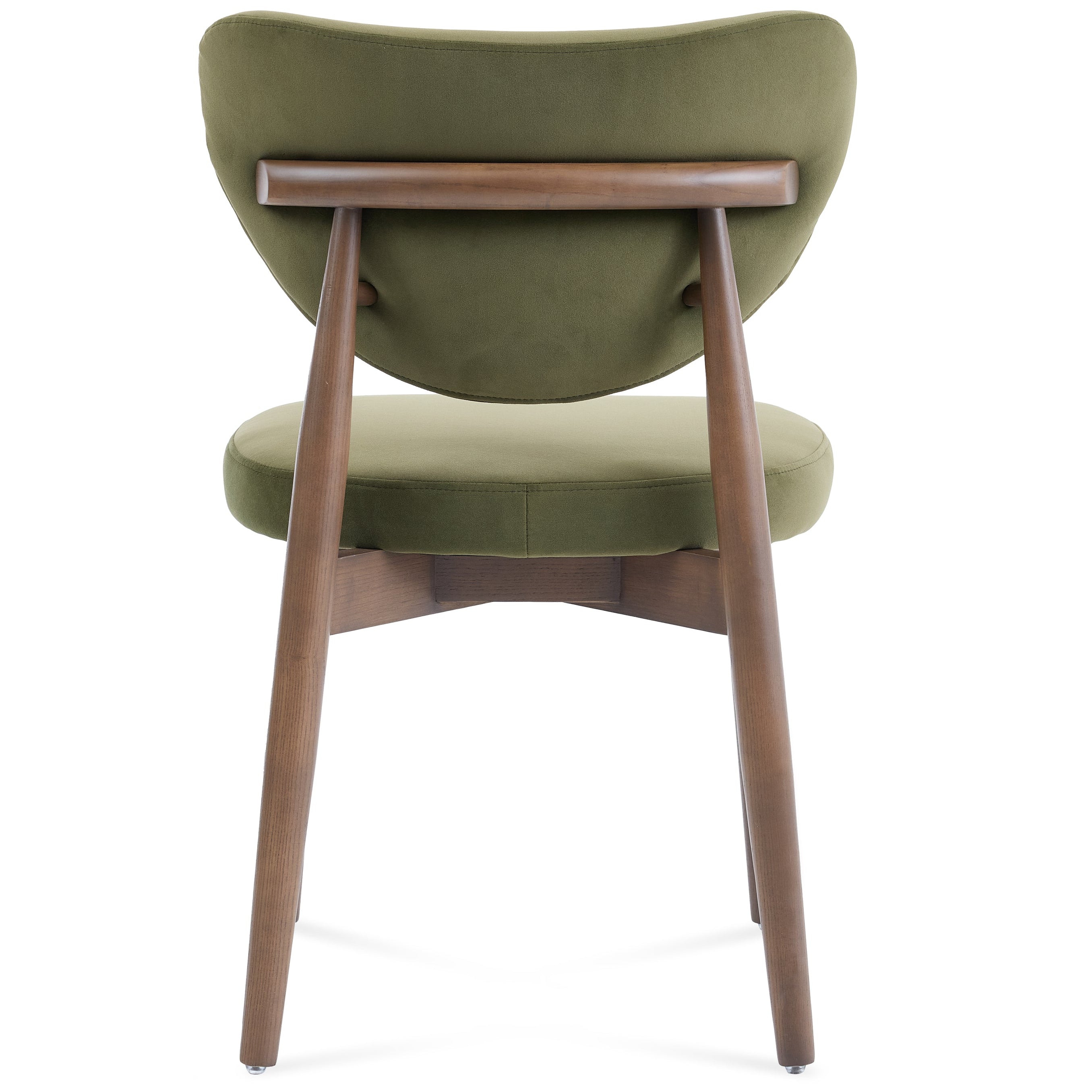 Valen Dining Chairs – Set of 2 | Olive Green