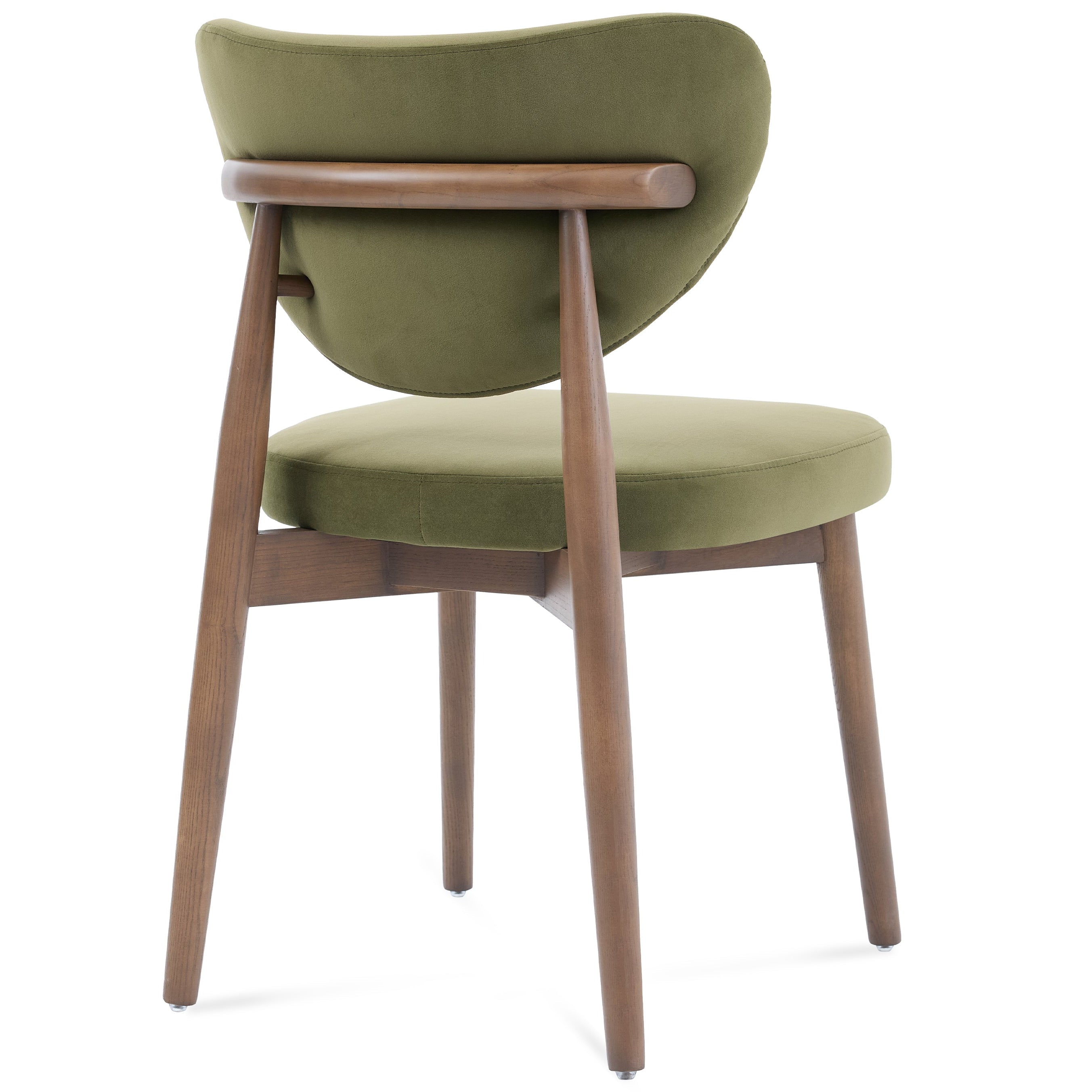 Valen Dining Chairs – Set of 2 | Olive Green