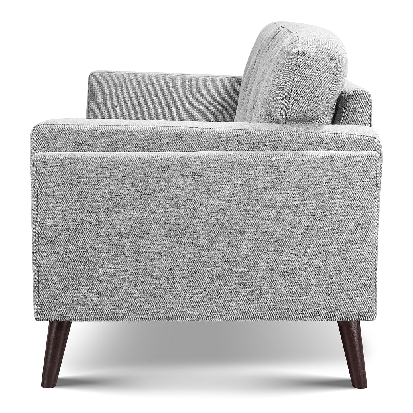 Vedic Sofa – 3 Seater | Dark Grey