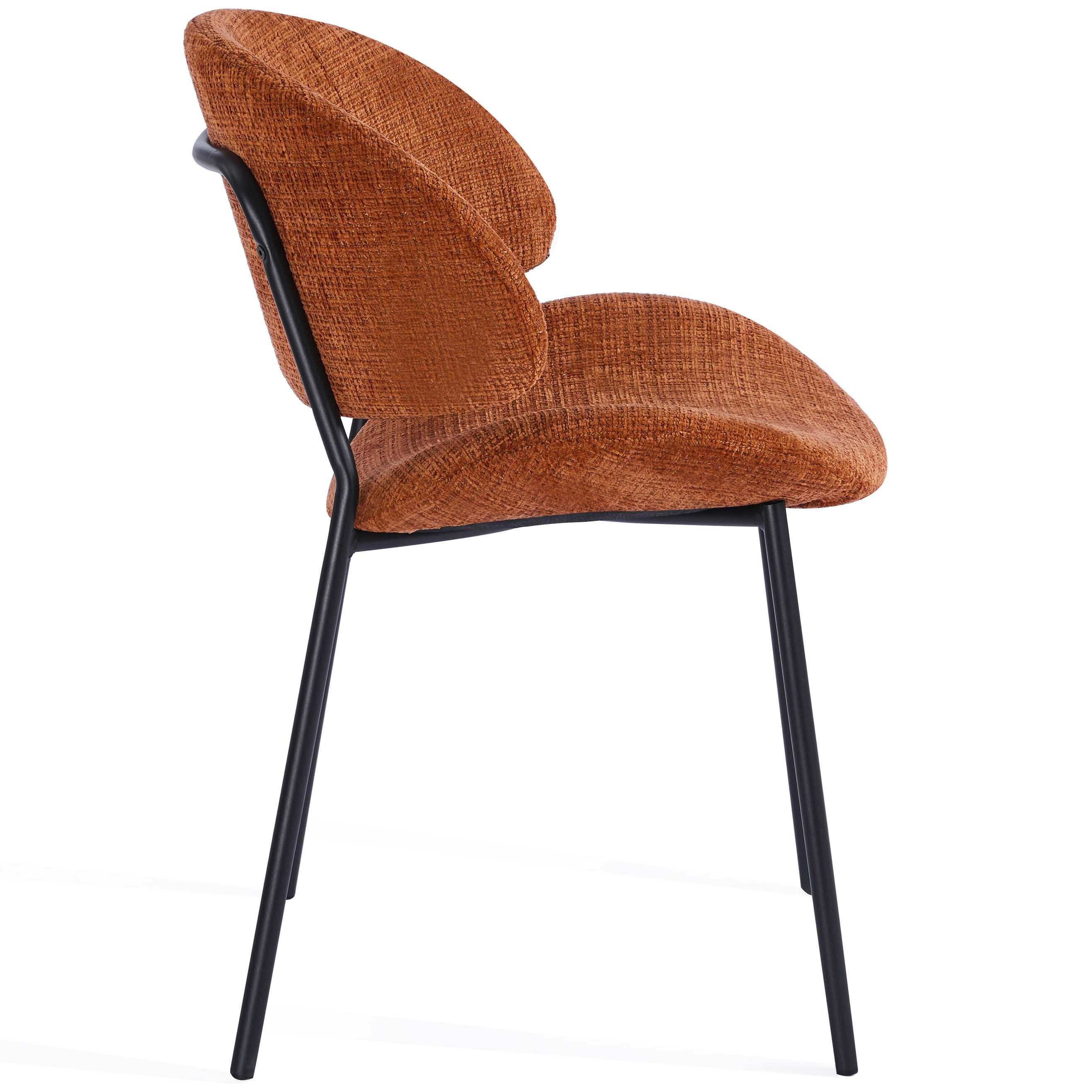 Wexley Dining Chairs – Set of 4 - Burnt Orange