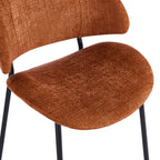 Wexley Dining Chairs – Set of 4 - Burnt Orange