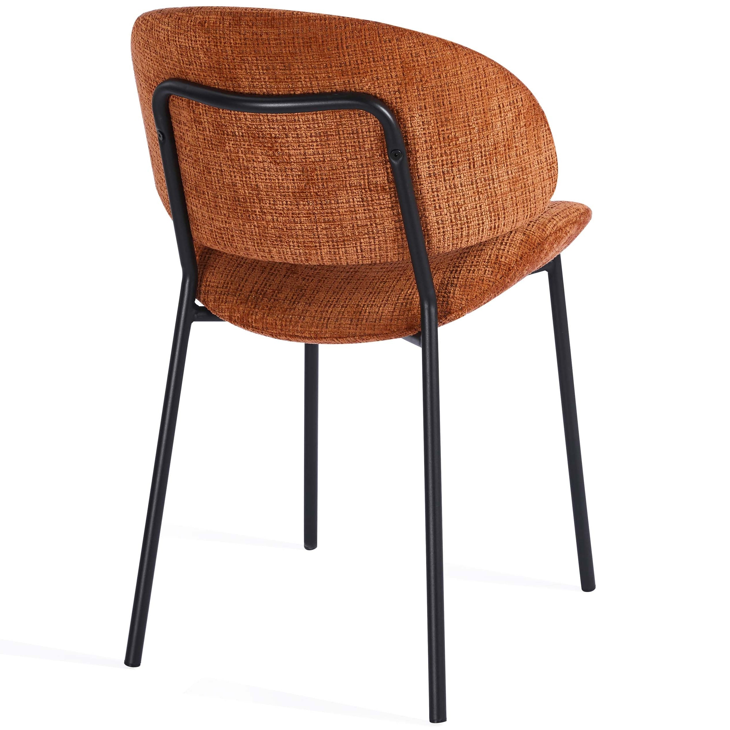 Wexley Dining Chairs – Set of 4 - Burnt Orange