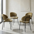Wexley Dining Chairs – Set of 4 | Olive Green