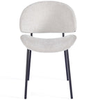 Wexley Boucle Dining Chairs – Set of 4 | Cream