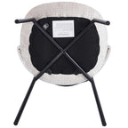 Wexley Boucle Dining Chairs – Set of 4 | Cream