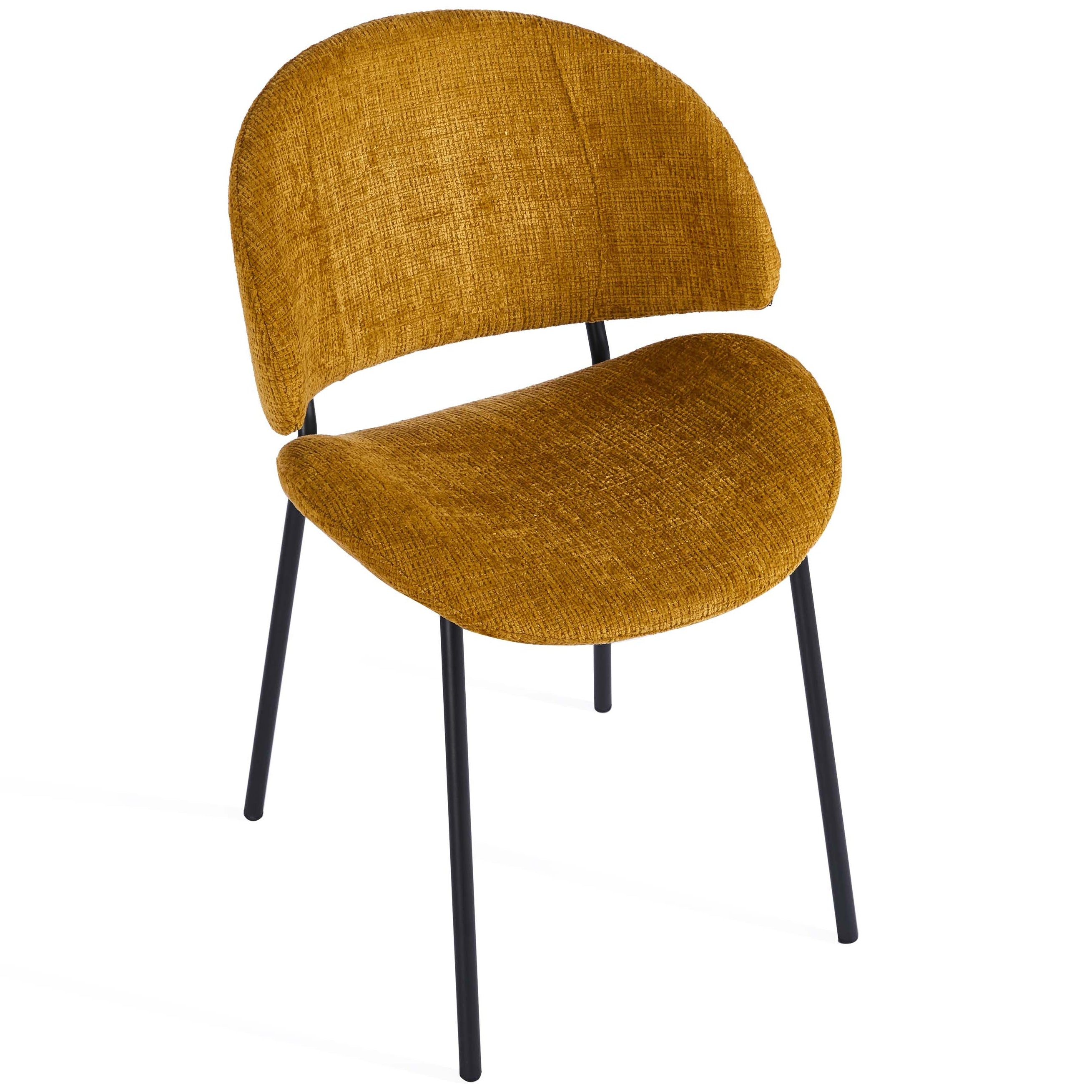 Wexley Dining Chairs – Set of 4 | Mustard