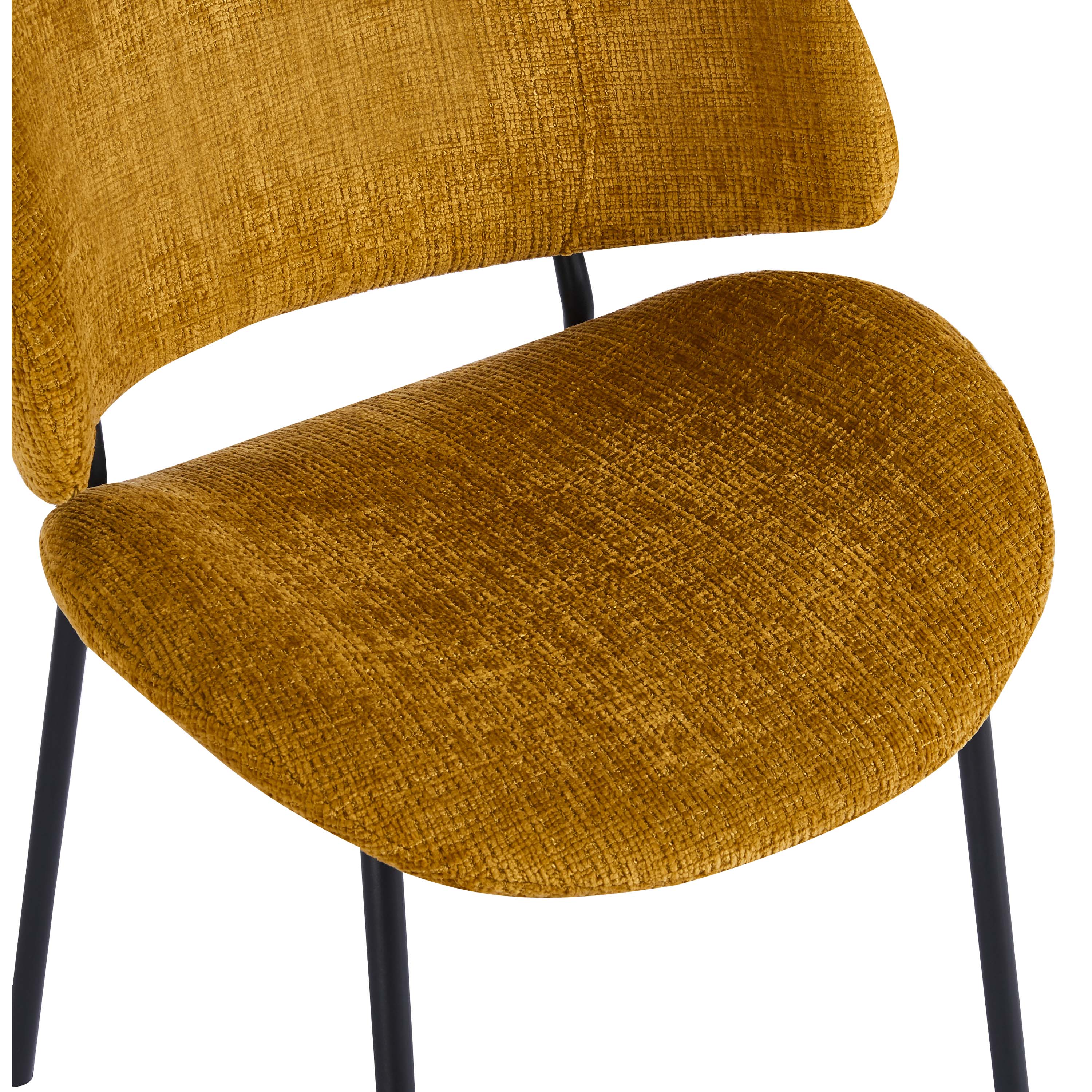 Wexley Dining Chairs – Set of 4 | Mustard
