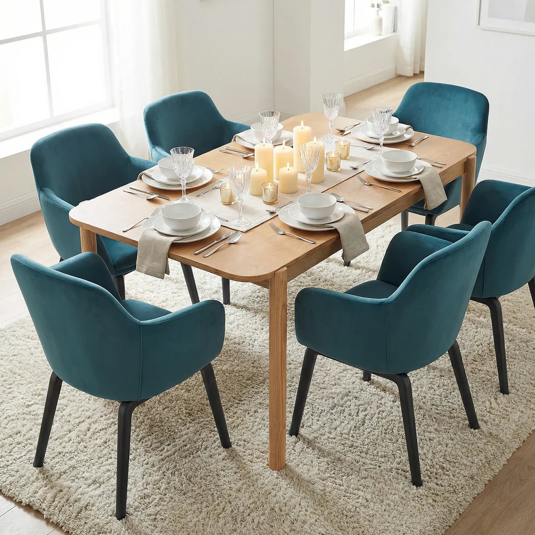 Wexley Dining Table – Rectangle | Natural Oak