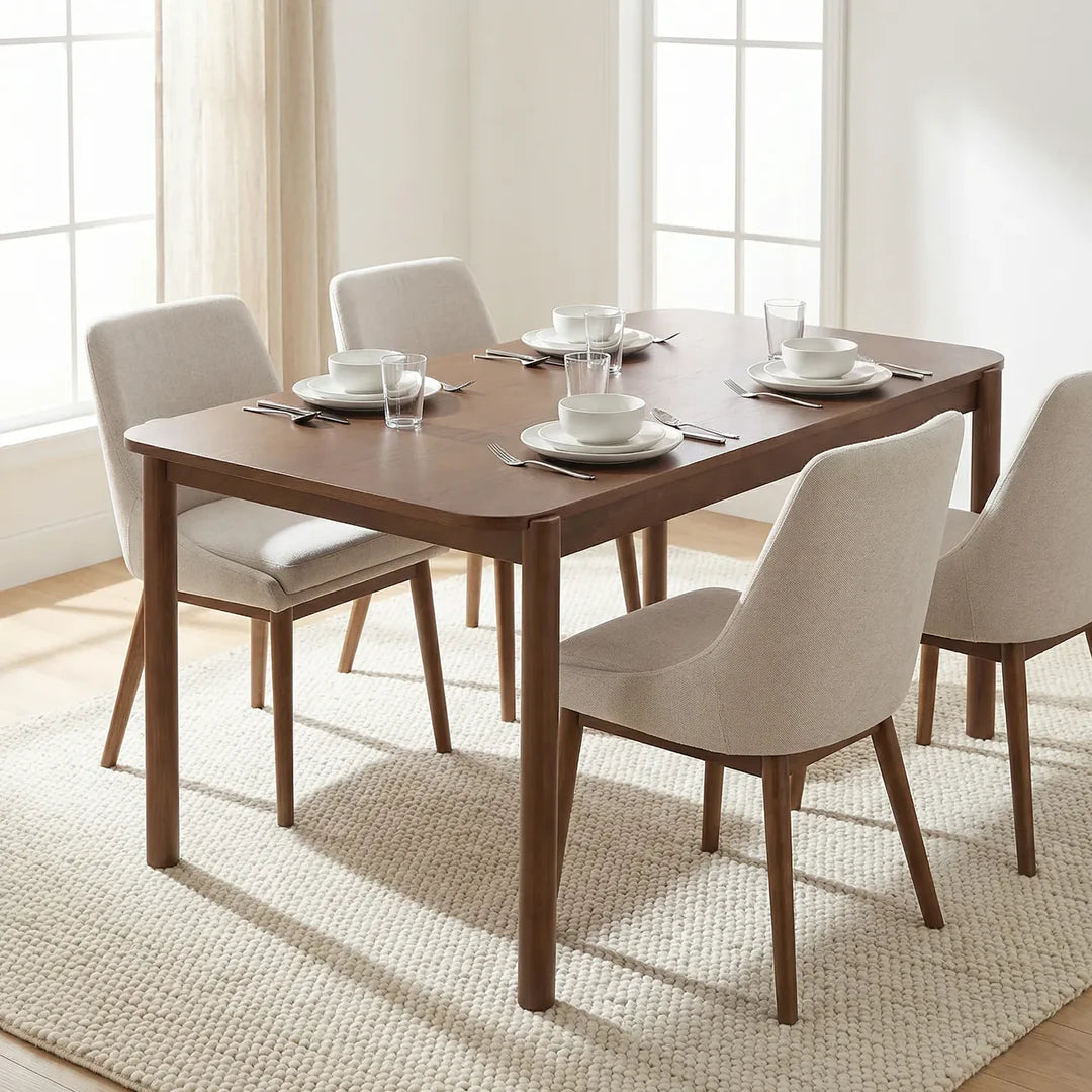Wexley Dining Table –  Rectangle | Walnut